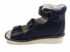 Обувь ортопедическая сандалии детские Sursil-Ortho 15-319S синий/оранжевый