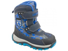Обувь сапоги зимние Зебра 9899-5 синие