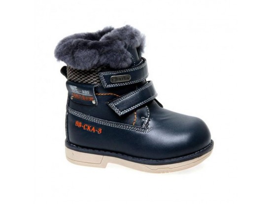 Обувь ботинки зимние Сказка R966219005 темно-синий
