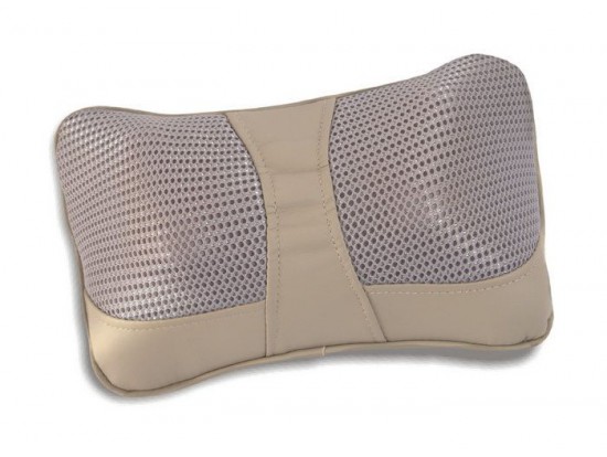 Роликовая массажная подушка инфракрасным прогревом BM-HT037