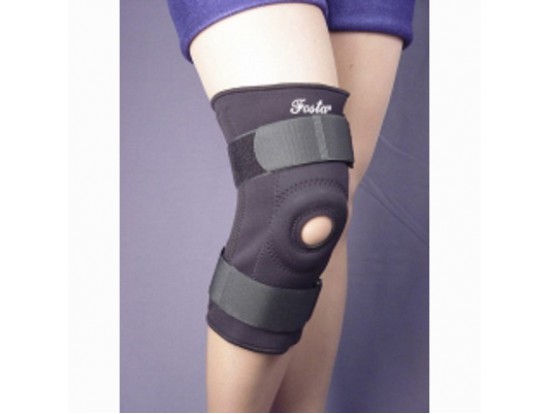 Стабилизатор коленного сустава (наколенник, коленный ортез) неопреновый с 2 пластинами, неразъемный Fosta F 1291