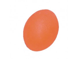 Мяч массажный для кисти яйцевидной формы оранжевый мягкий L0300S