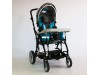 Кресло-коляска инвалидная H-712N-Q (синяя)